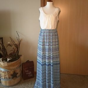 Lily Rose Aztec Dress